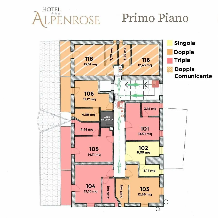 *** Hotel Albergo Alpenrose Livigno Italië