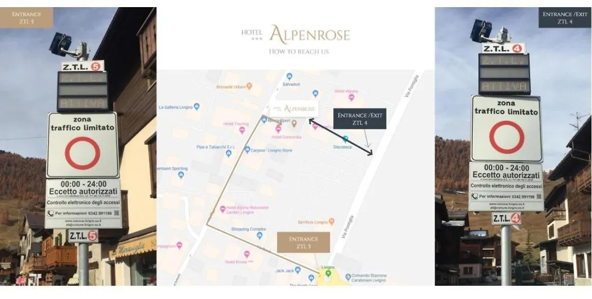 Albergo Alpenrose Livigno 3*,  Olaszország